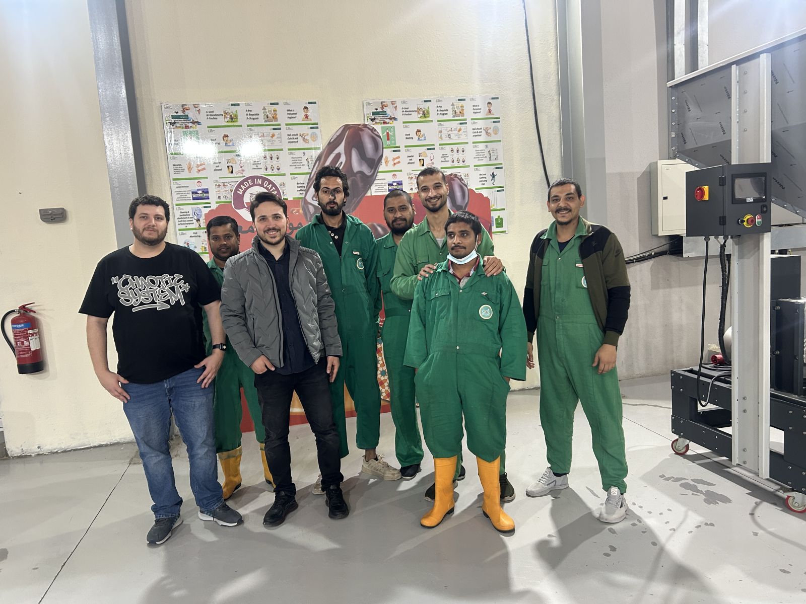 Katar’a Sıvı Dolum ve Etiketleme Makinesi Teslimatı Başarıyla Gerçekleştirildi