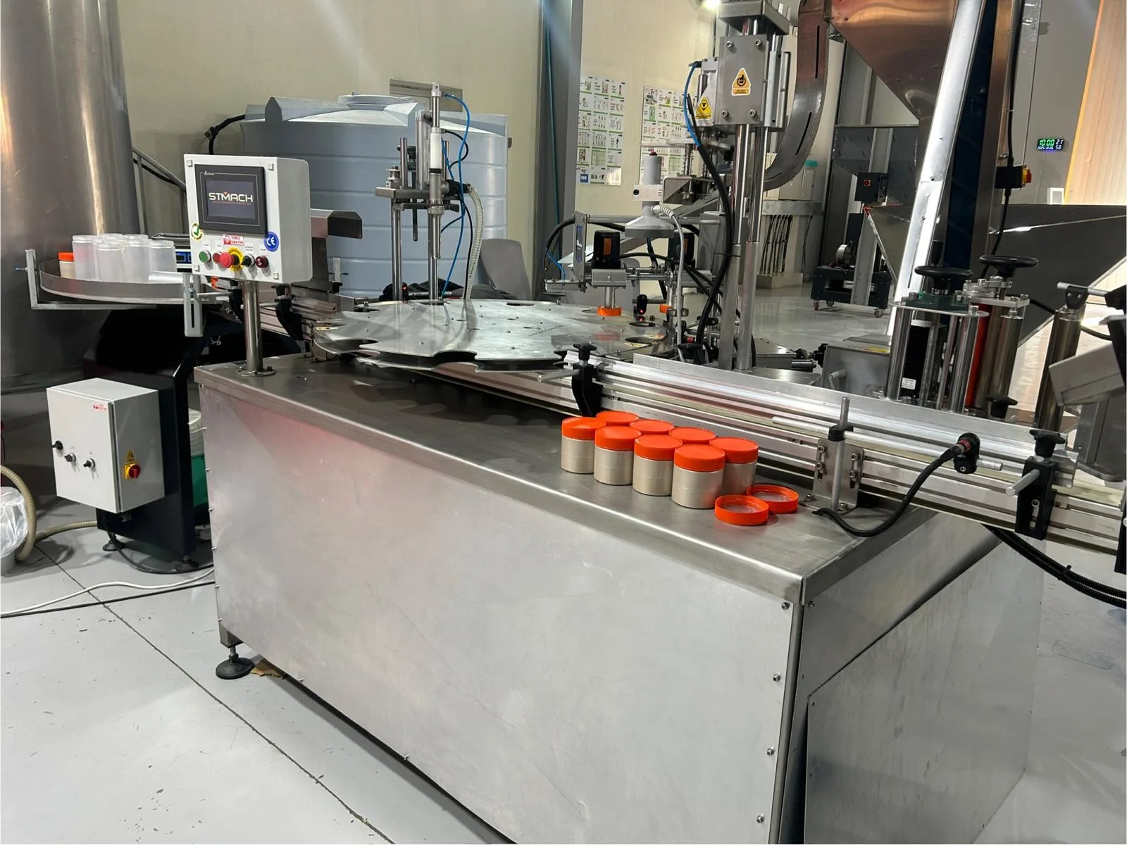 Filling and Labeling Machine