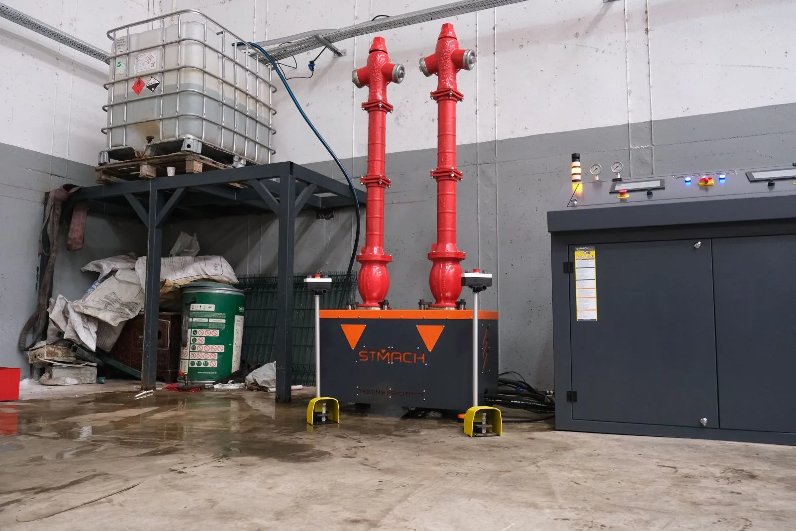 Fire Hydrant Testing Machine