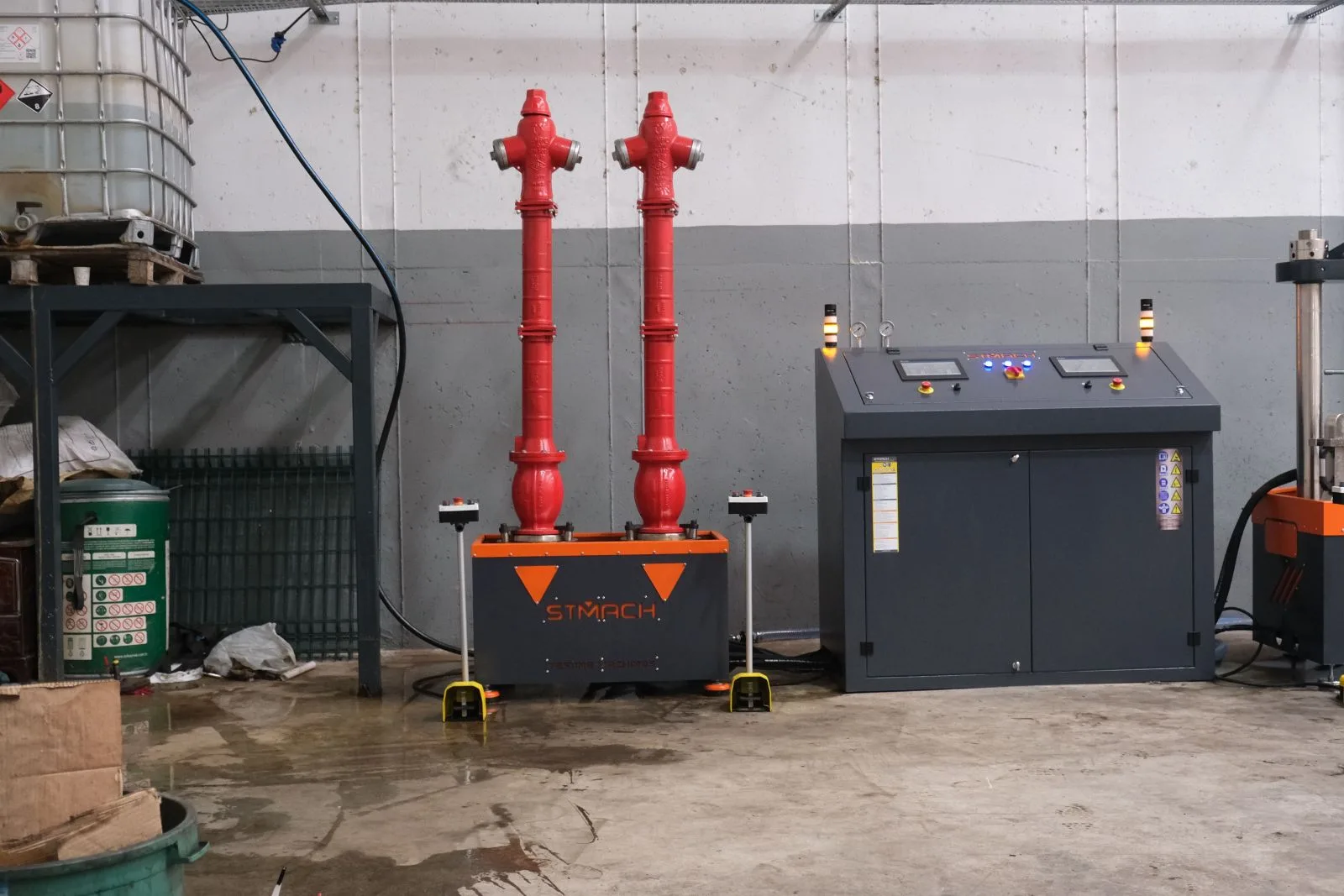 Fire Hydrant Testing Machine