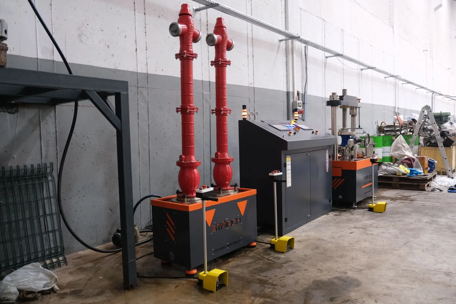 Fire Hydrant Testing Machine